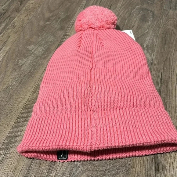 NWT PGA Tour Pink Knit Pom-Pom Beanie - Picture 4 of 6
